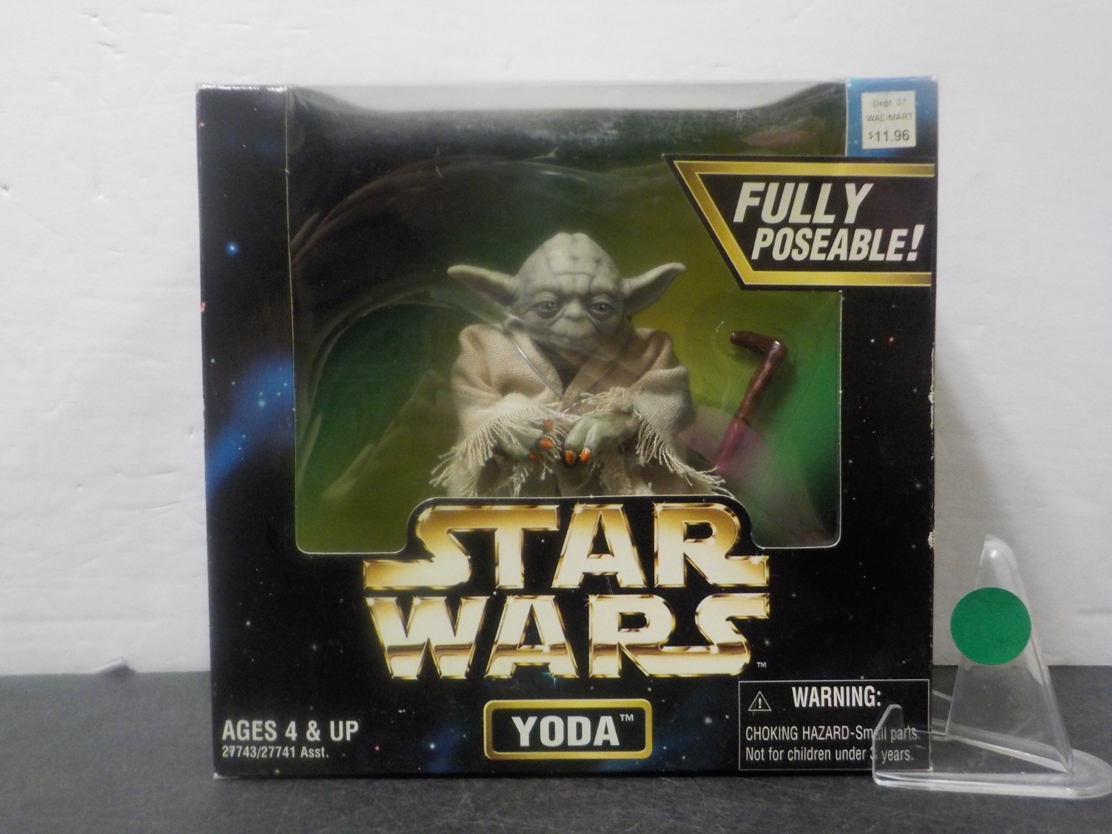 G507 Yoda 6&Prime; 12&Prime; 1/6 Scale STAR WARS 1997 Action Collection NEW