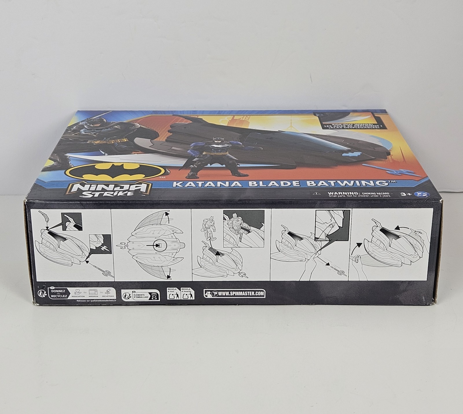 DC Comics Batman Ninja Strike Katana Blade Batwing & 6&Prime; Action Figure Toy NEW!