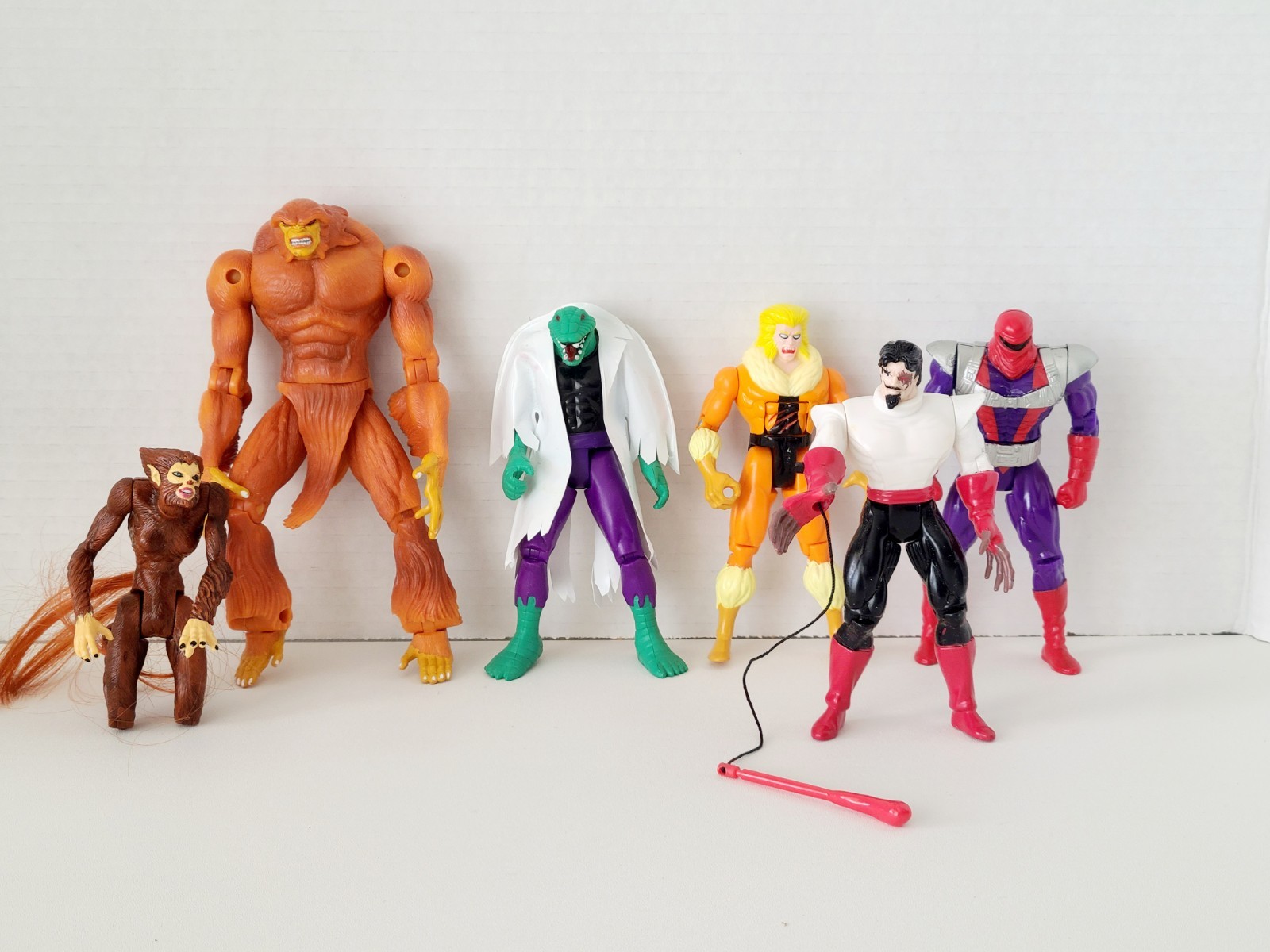 Marvel Toybiz Vintage 1990s Figure Lot Of 6 The Lizard + more