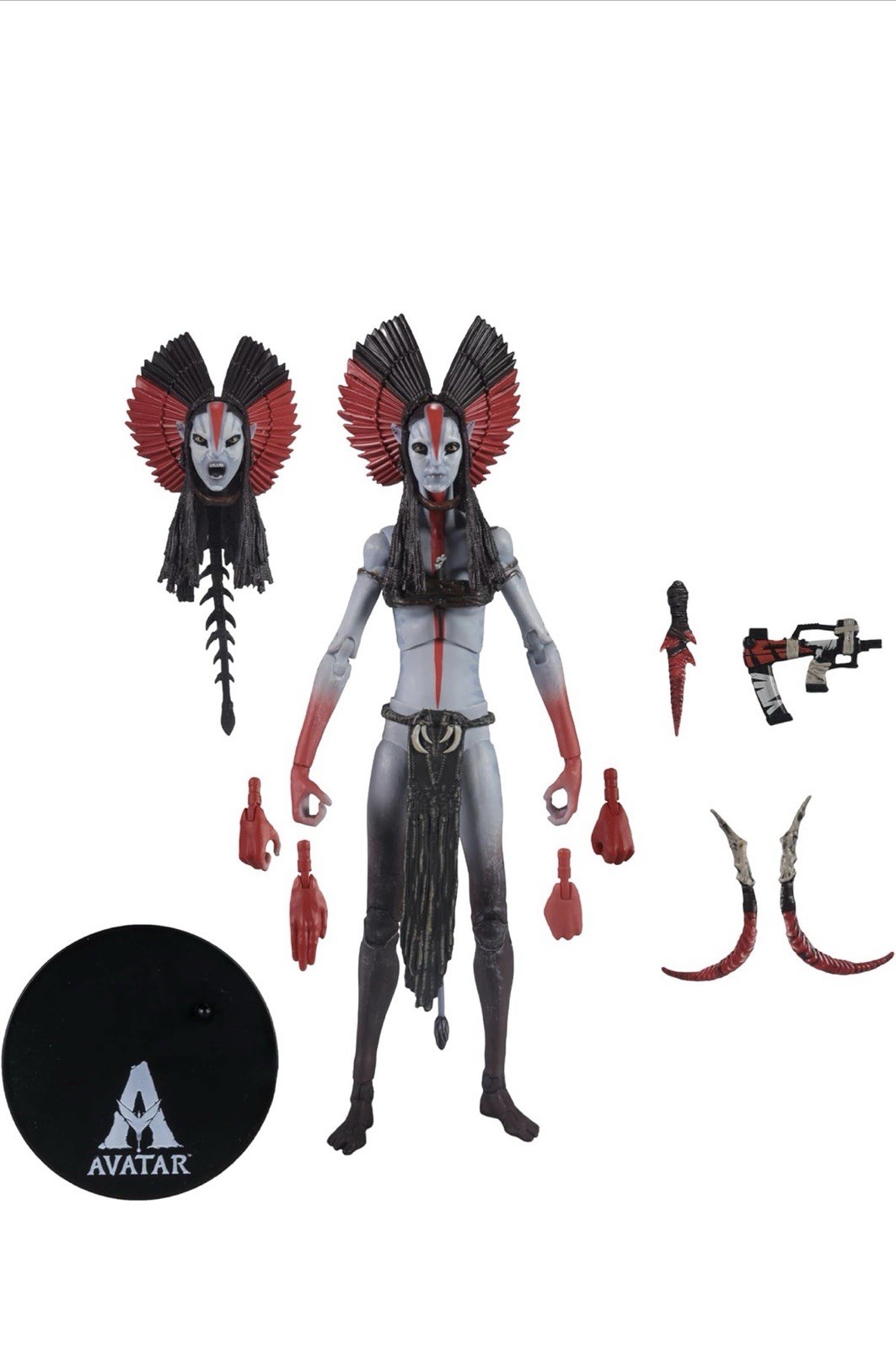 McFarlane Toys- Avatar: Fire and Ash Varang (Mangkwan Leader) 7in Action Figure