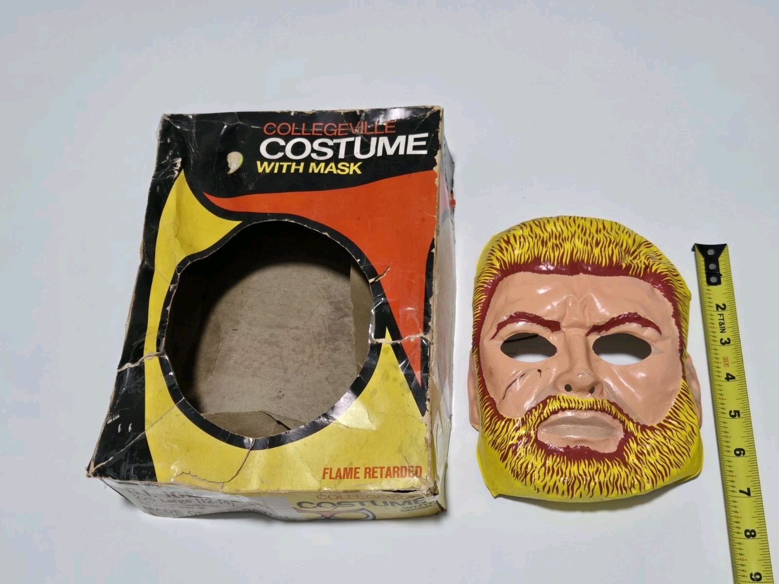 G.I. JOE ADVENTURE TEAM HALLOWEEN COSTUME HASBRO VTG 1973 COLLEGEVILLE USA READ