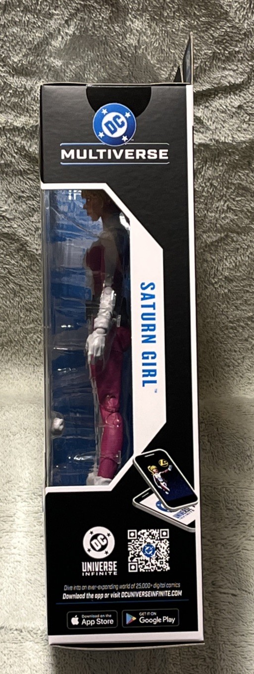 Mcfarlane DC Multiverse * Saturn Girl (DC Classic) Red Platinum 7&Prime; Action figure