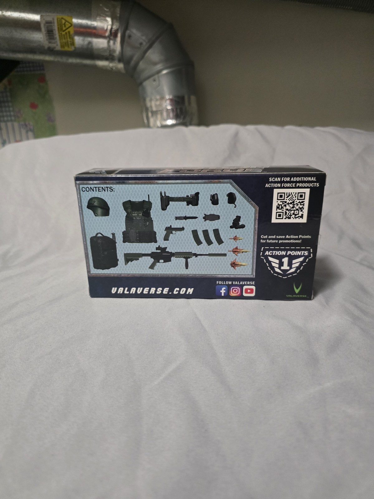 Valaverse Action Force Delta Gear Set (Male) 1/12 Scale