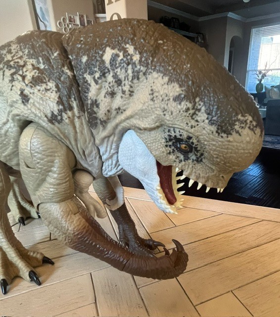 Mattel Jurassic World Rebirth Distortus Rex (D Rex) Rumble N&rsquo; Rampage Line