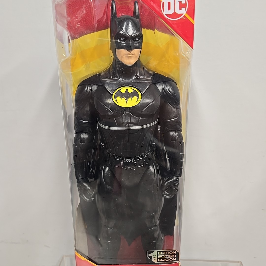 New 2022 Spin Master DC The Flash 12&Prime; Batman Action Figure Sealed 1st Edition