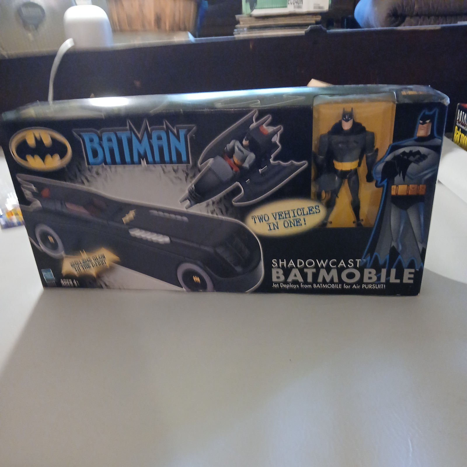 Shadowcast Batmobile Hasbro 2001 New In Box Unopened