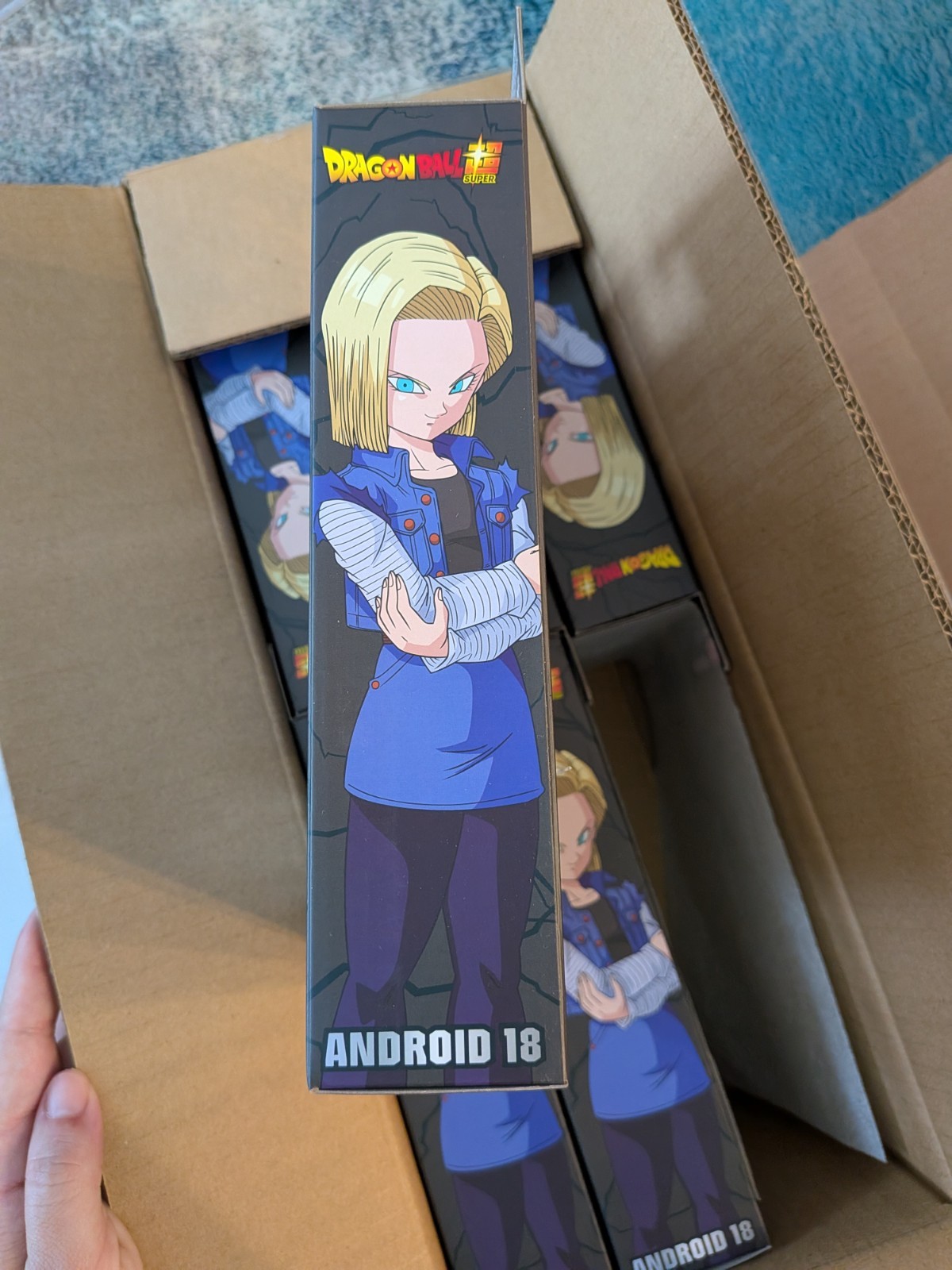 Bandai Namco Dragon Ball Super Dragon Stars Android 18 Action Figure Plastic
