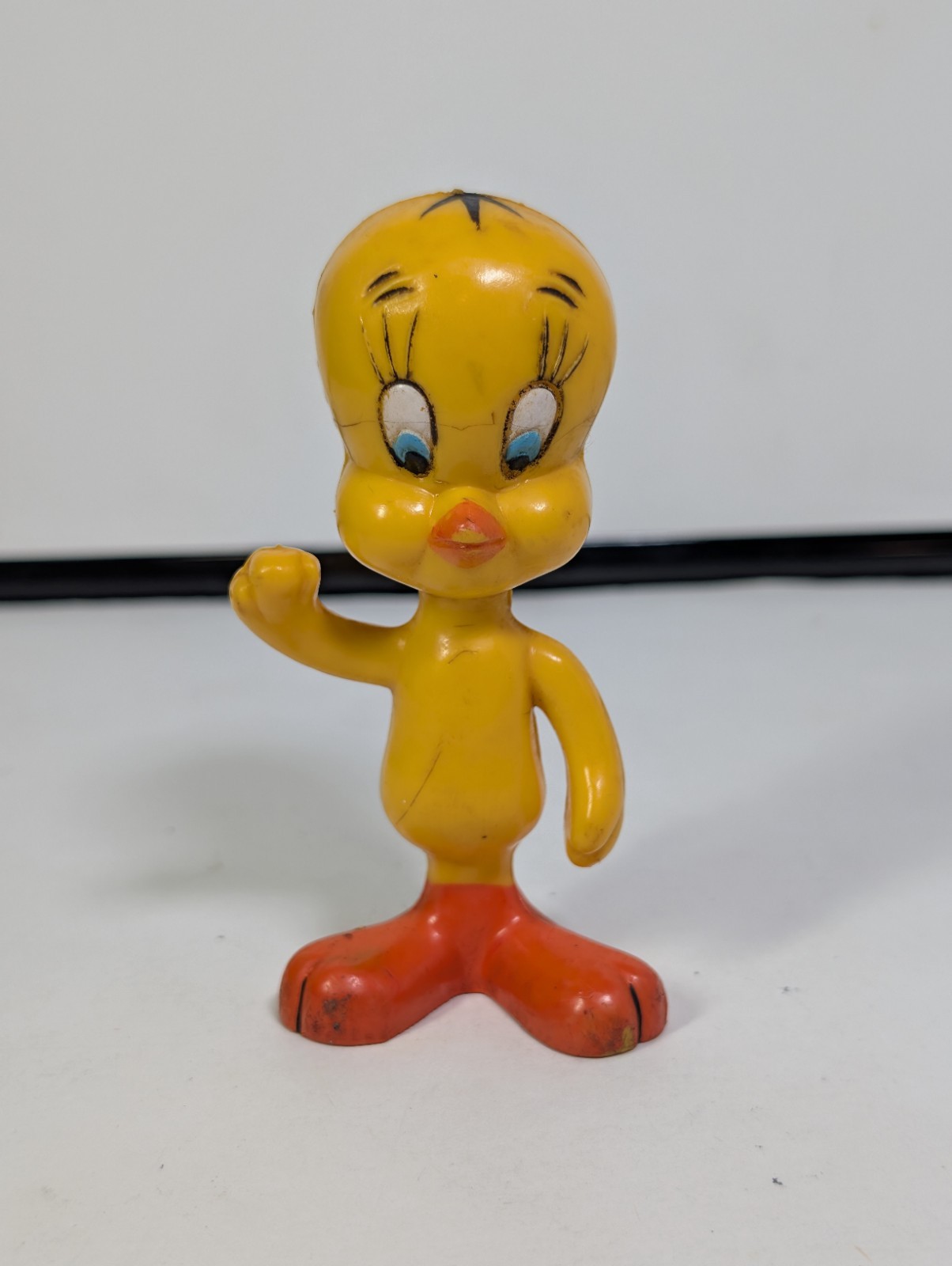 1976 Warner Bros Looney Tunes 4&Prime; Tweety Bird Figure Vintage