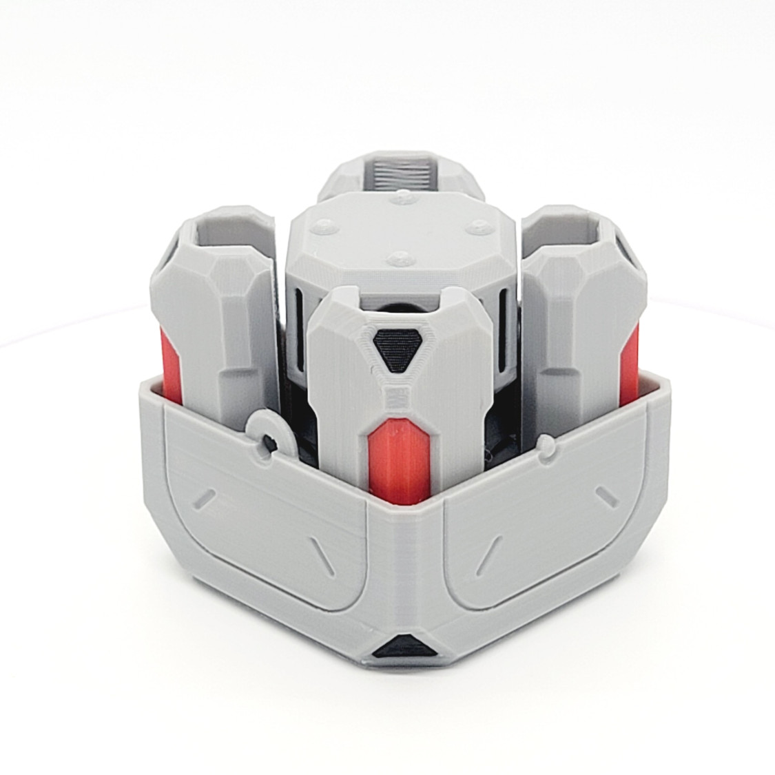 Cubrick & Cube Case | Robot Mech Action Figure | 3D Printed Articulated Toy