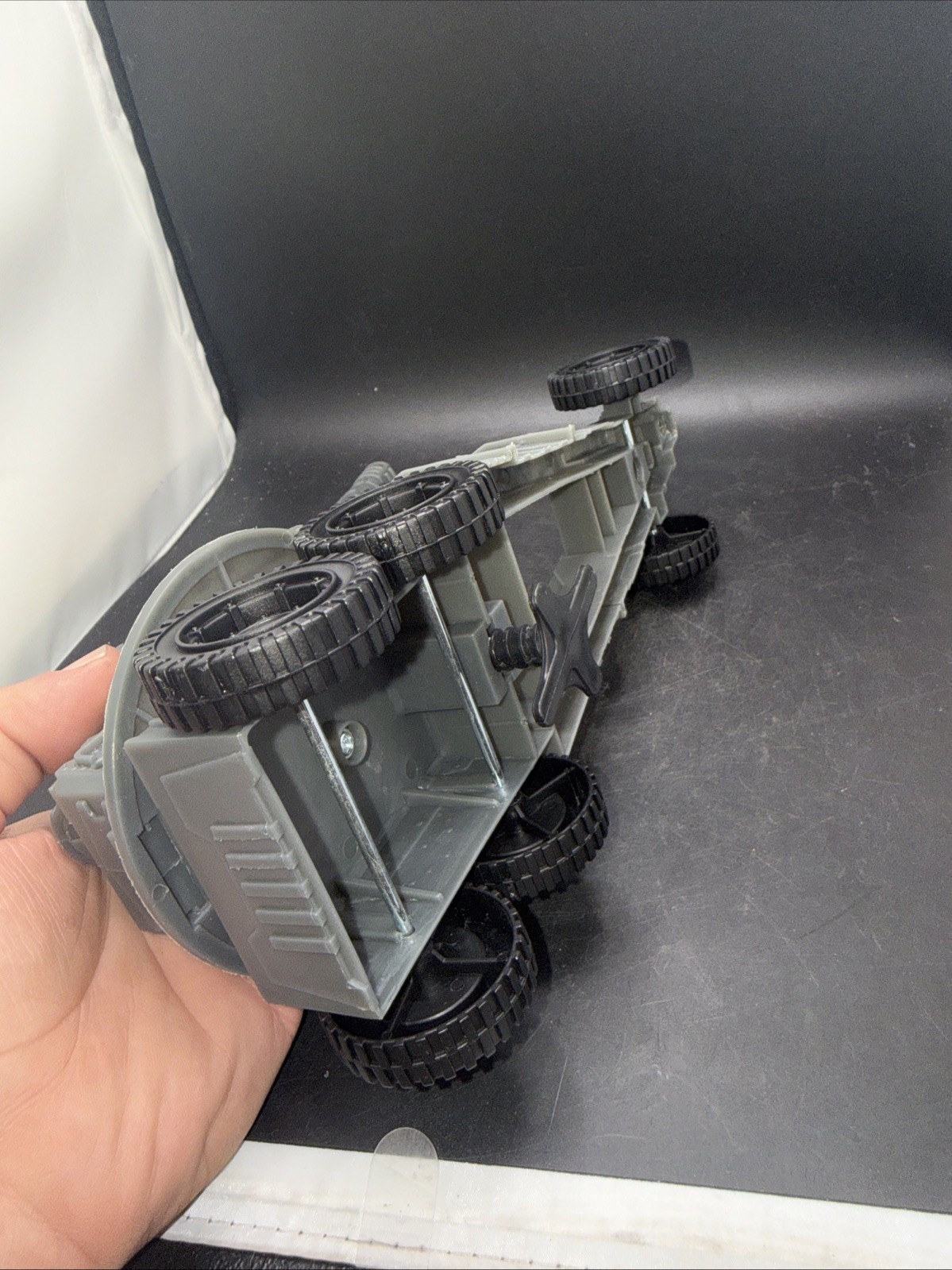 GI Joe WWII 155mm Howitzer Long Range Cannon Vehicle Light And Sound Work