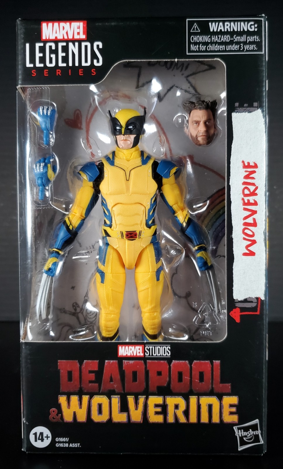Marvel Legends 2 Pack Lot Venom Let Carnage + Deadpool & Wolverine Figure Hasbro