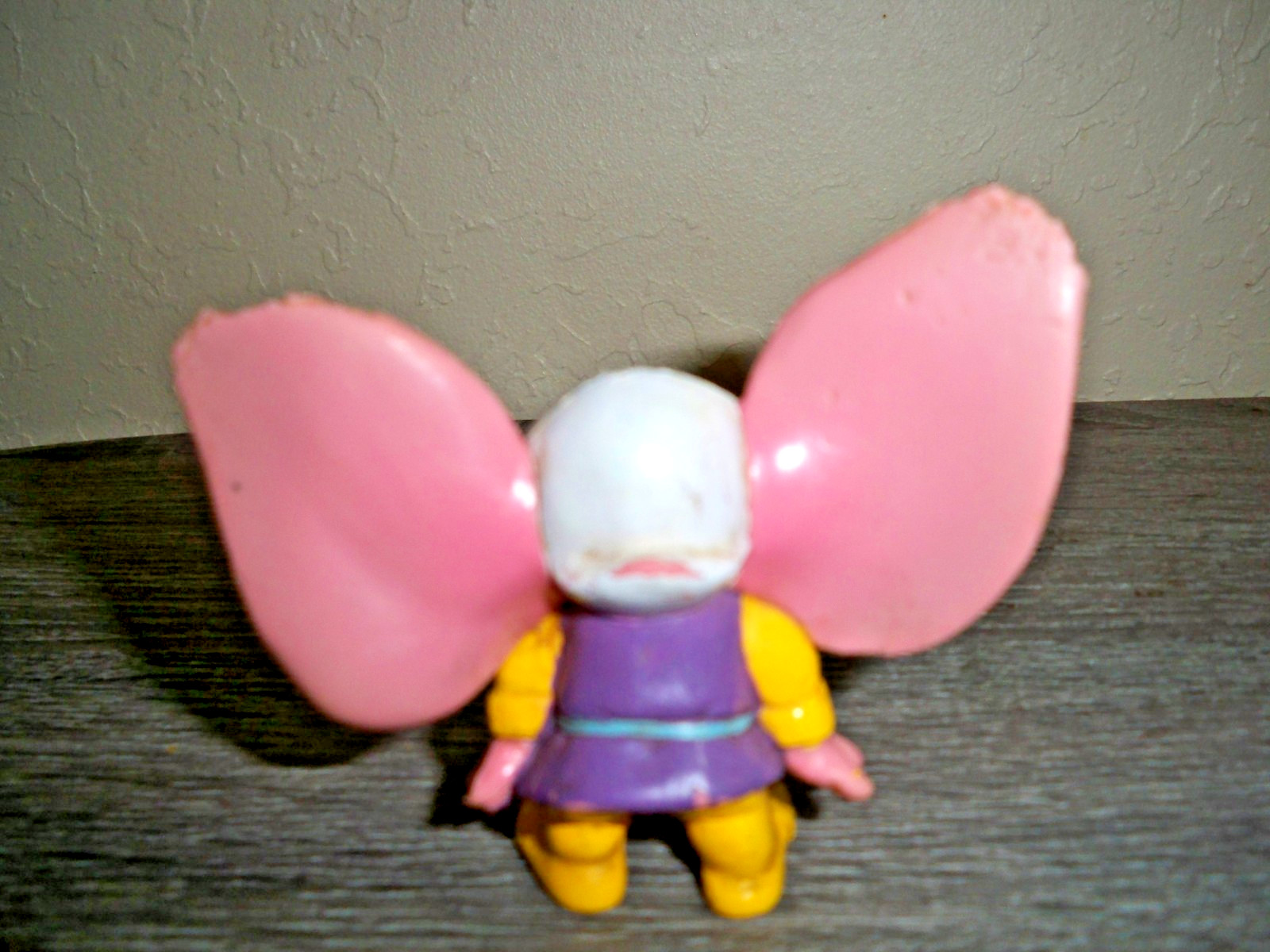 Galoob Blackstar Gossamer Figure Purple Pink Trobbit Big Ears Vintage 3&Prime; RARE
