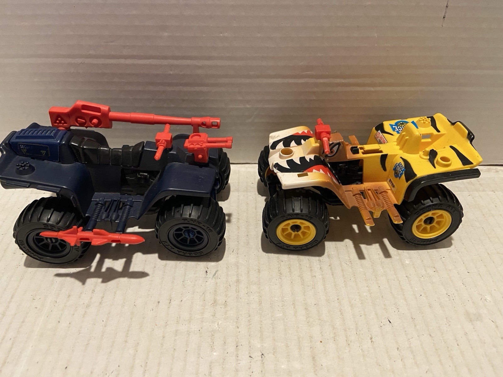 GI Joe Cobra Tiger Force Ferret & Tiger Paw Parts Lot Hasbro 1985 1988