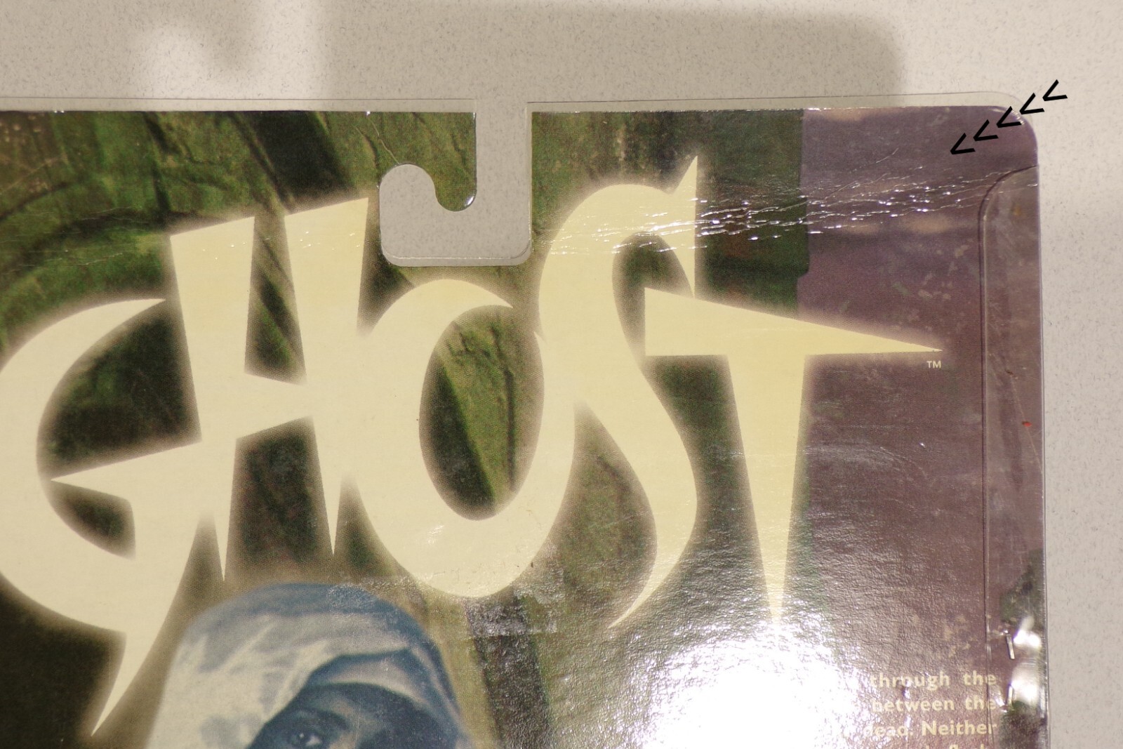 Dark Horse Comics GHOST Action Figure 1998 with Exclusive Ghost Comic Book