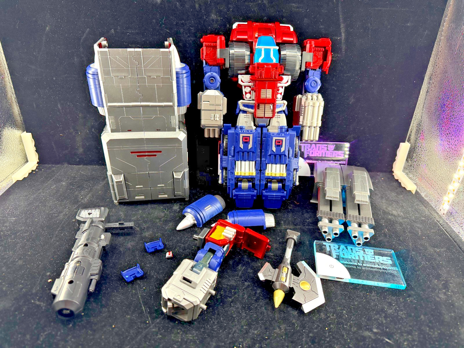 Civil Warrior Cw-01 Optimus Prime General Grant USAship