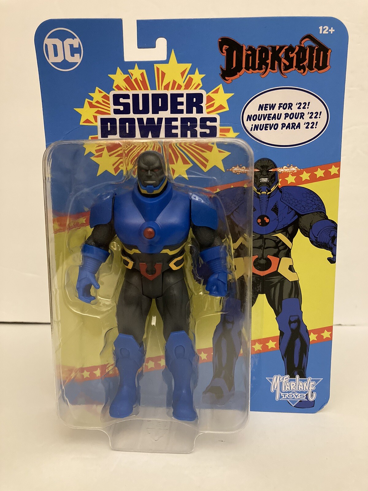 New 2022 McFarlane Toys DC Super Powers Darkseid Action Figure Sealed Retro 5”