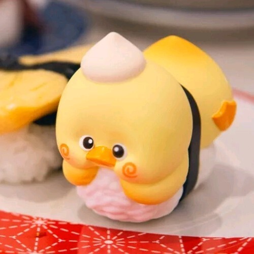 ACTOYS x Duoduo Duck Midnight Izakaya Series TAMAGOYAKI Secret 🍢 PVC Figure NEW