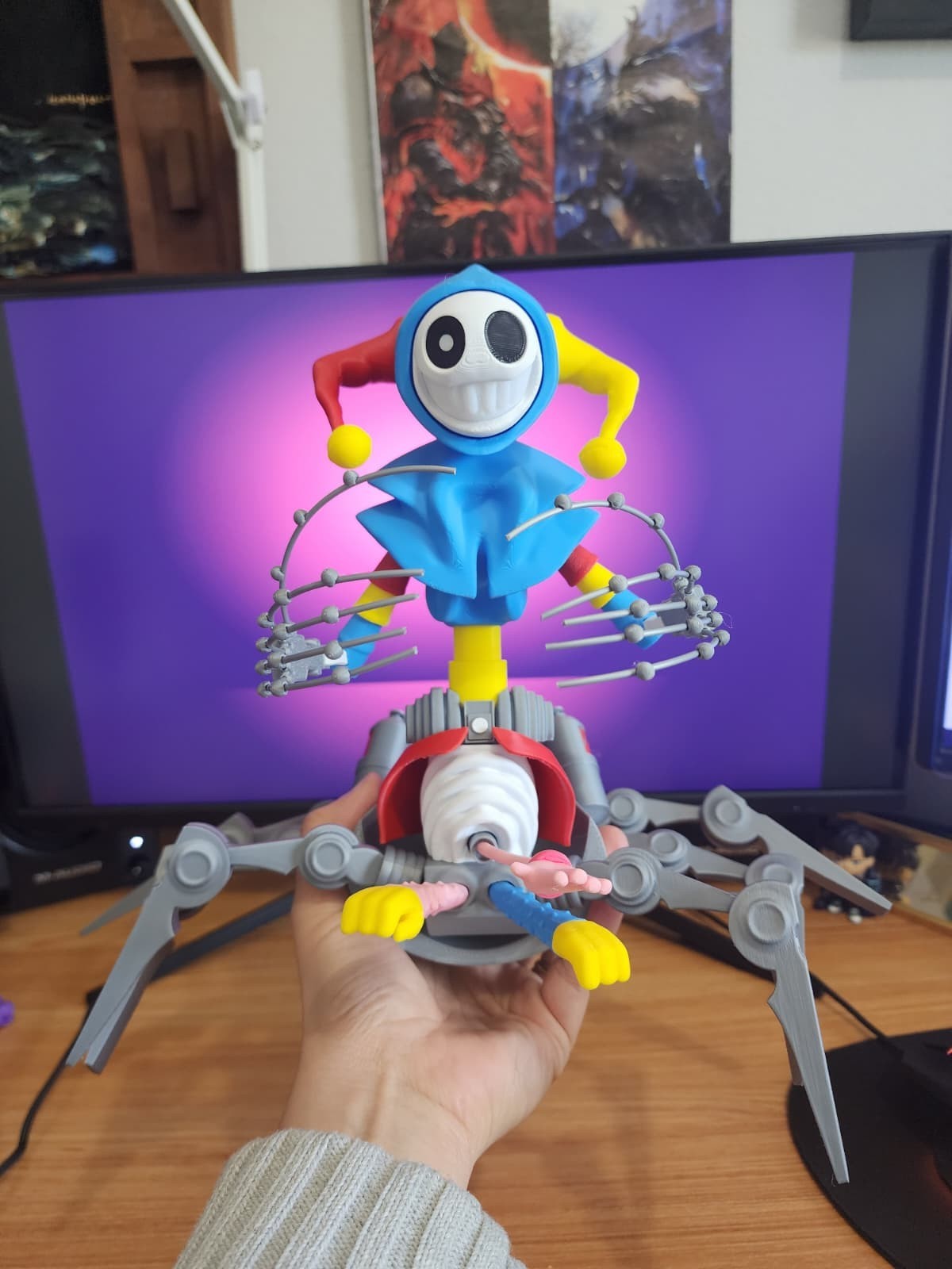 HUGE Prototype Experiment Fan Art – Custom 3D Printed