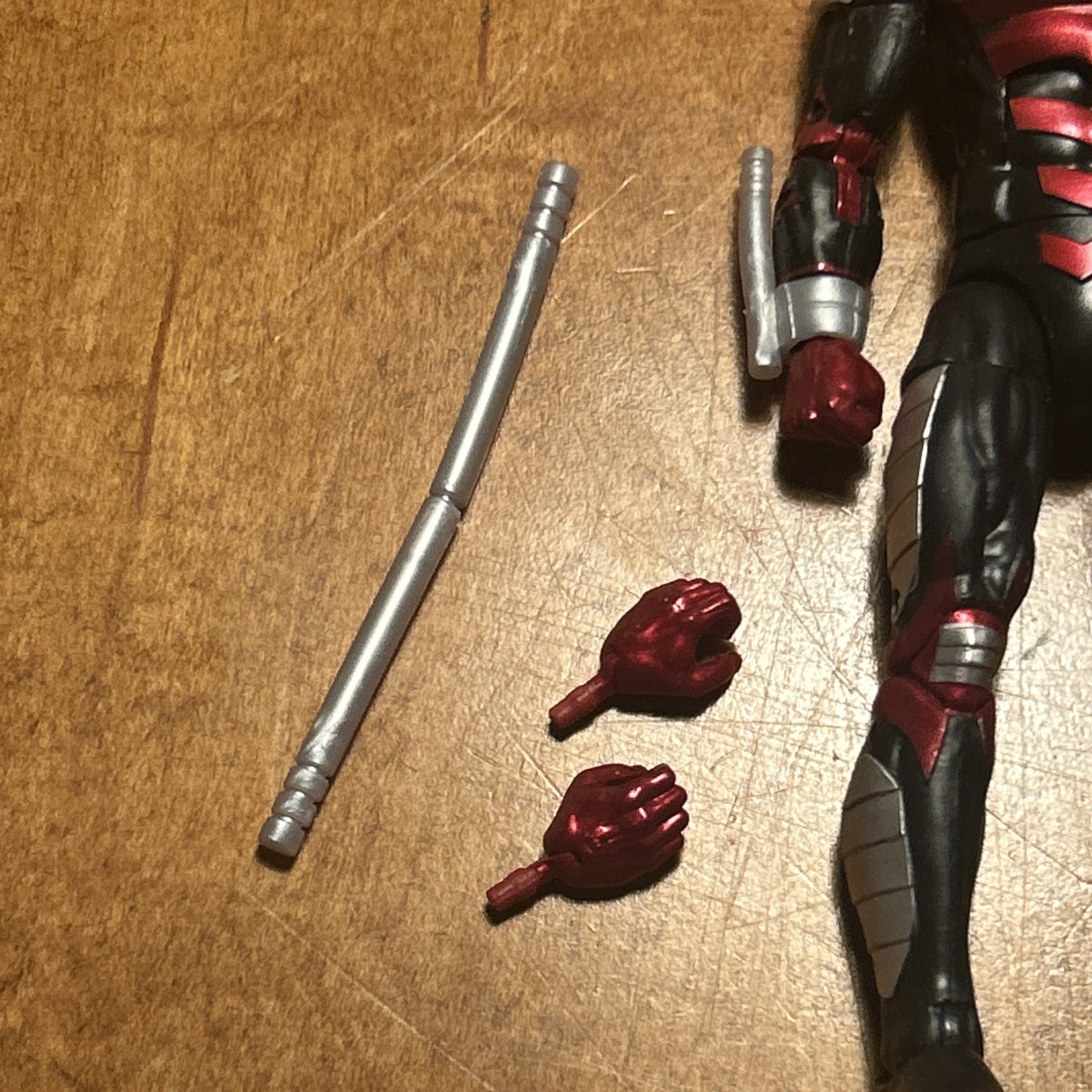 Marvel Legends Spider-Man Retro Armored Daredevil Incomplete Loose 6 Inch Figure