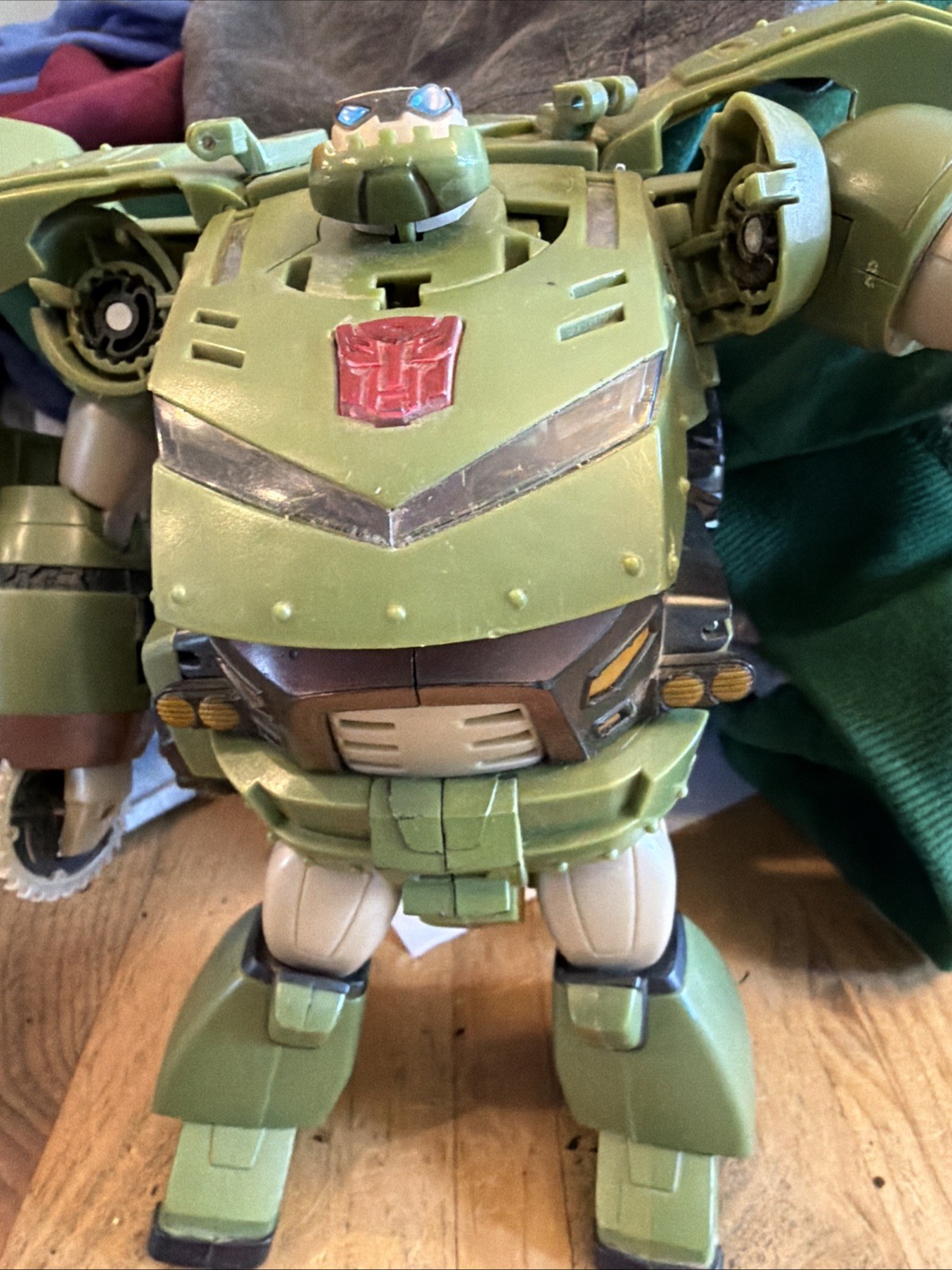 Transformers Animated Voyager Class Bulkhead 2007 Leader Class