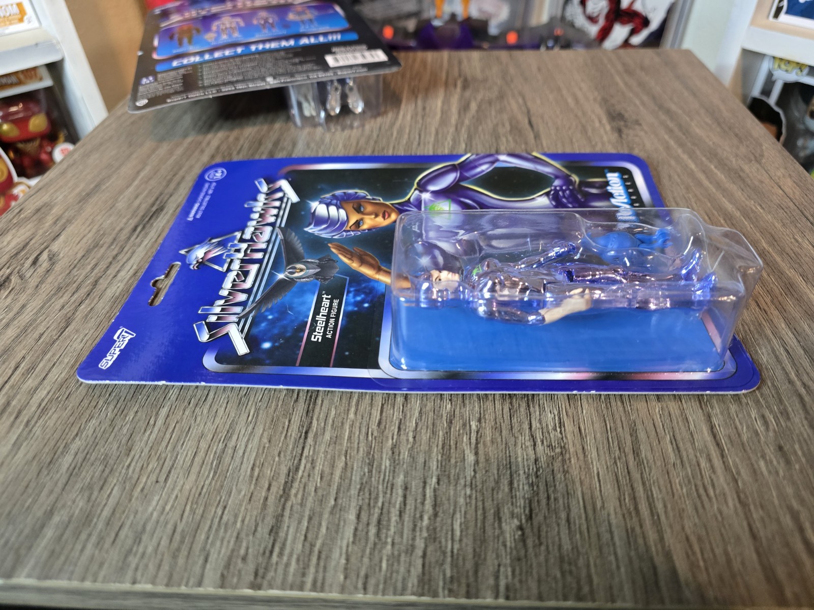 Super7 SilverHawks ReAction Figures Full Set of 4