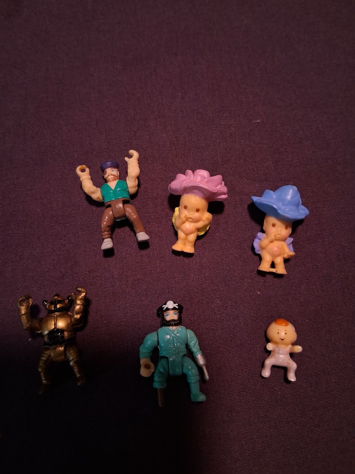 Plastic Mini Figure Set Mixed Lot Multicolor Miniature Toy Figures