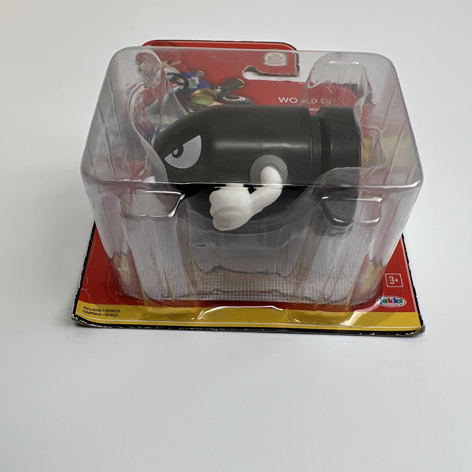 World of Nintendo Mariokart Bullet Bill 2.5” Figure Series 1-1 Jakks Pacific New