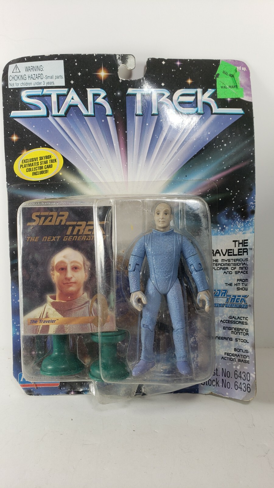 The Traveler.- Time Traveler Playmates Star Trek TNG Next Gen Sealed Figure 95