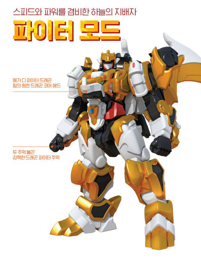 Dino Core EVOLUTION 2 MEGA D-FIGHTER DRAGON Transforming Robot Dinosaurs 2018