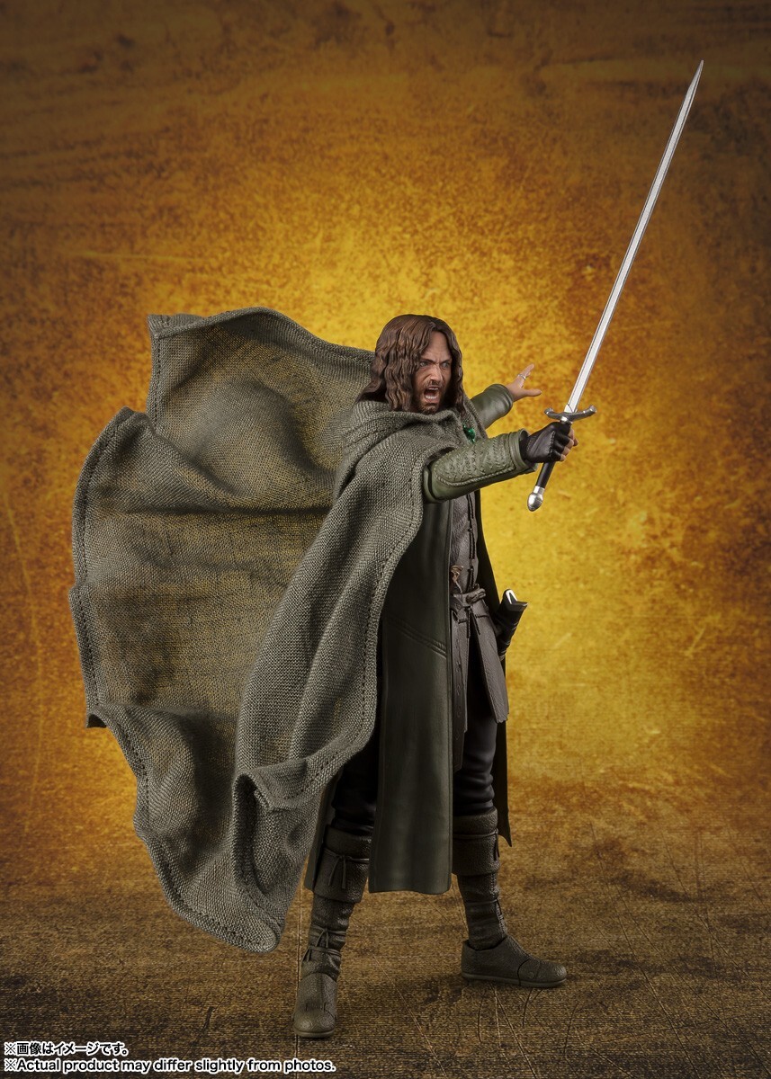 BANDAI S.H.FIGUARTS THE LORD OF THE RINGS ARAGORN 155mm ACTION FIGURE