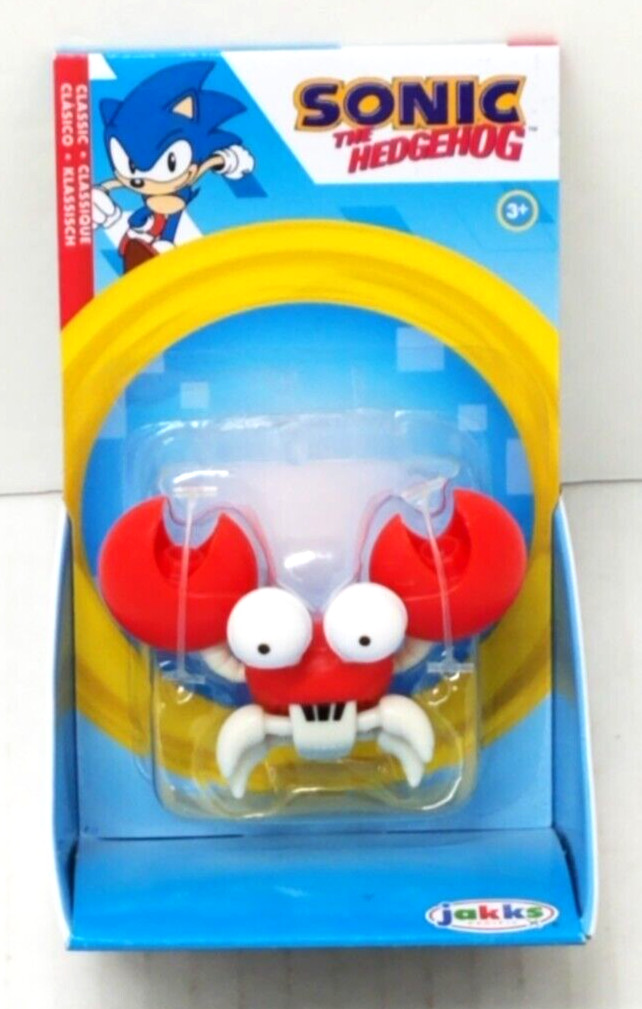 Sonic the Hedgehog CRABMEAT Action Figure Toy Doll Jakks 2.5&Prime;in 2022 New