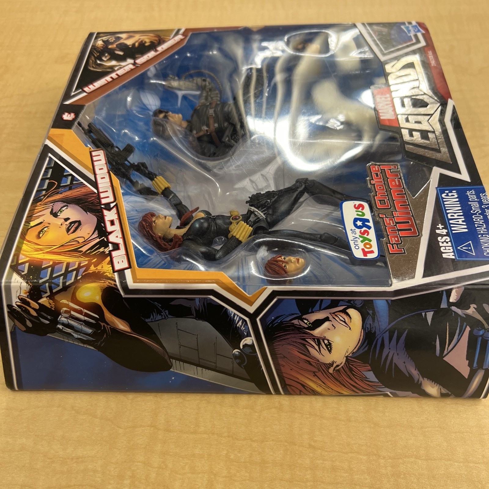 Marvel Legends 6&Prime; Black Widow Winter Soldier 2-pack Toys R Us TRU Exclusive S6