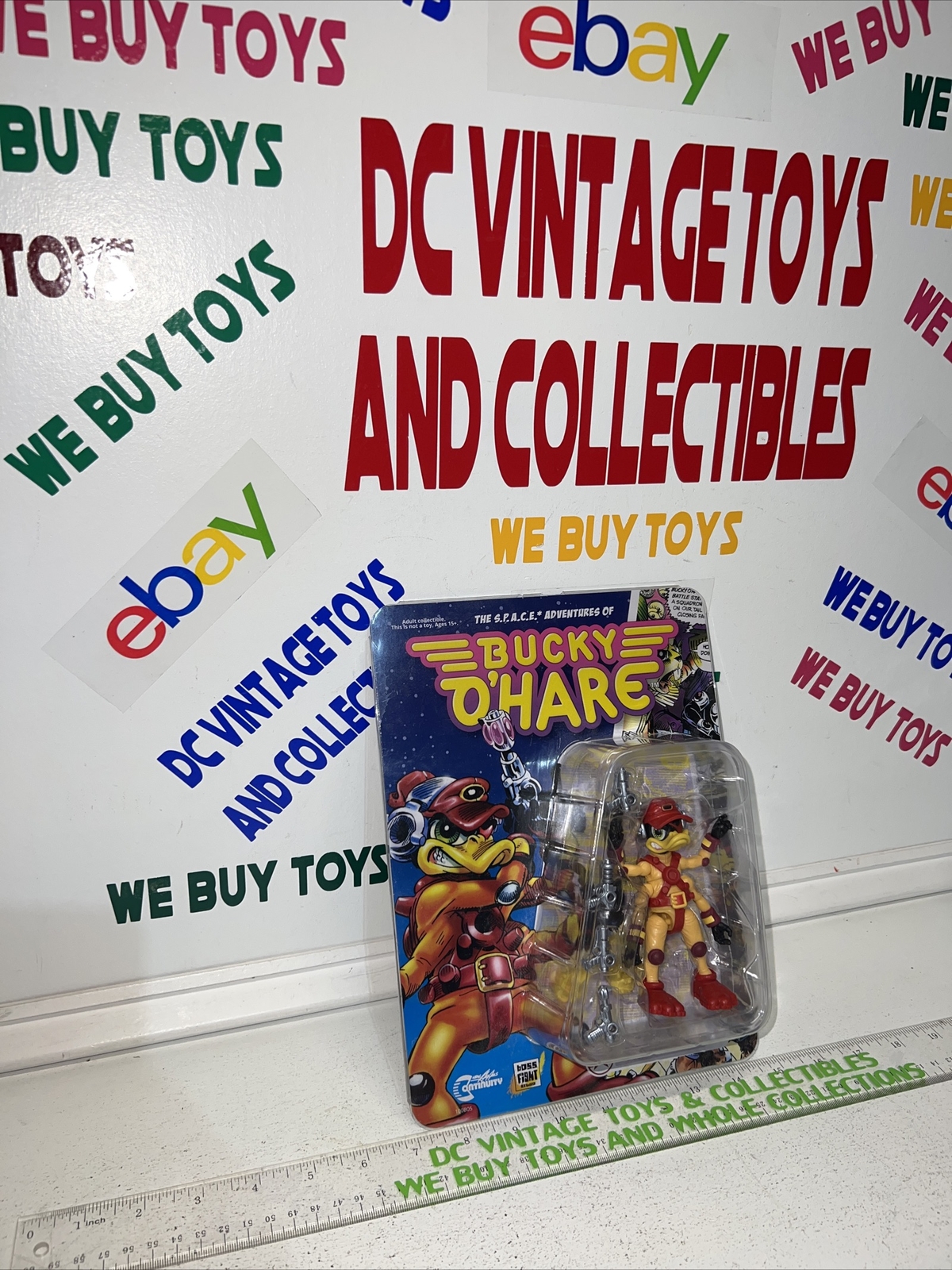 Bucky O&rsquo;Hare Dead Eye Duck 5&Prime; Action Figure SPACE Boss Fight Studio Toy MIP 2017