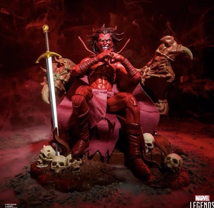 Mephisto Infernal Throne Marvel Legends MISB Made To Order Sold Out IN HAND USA