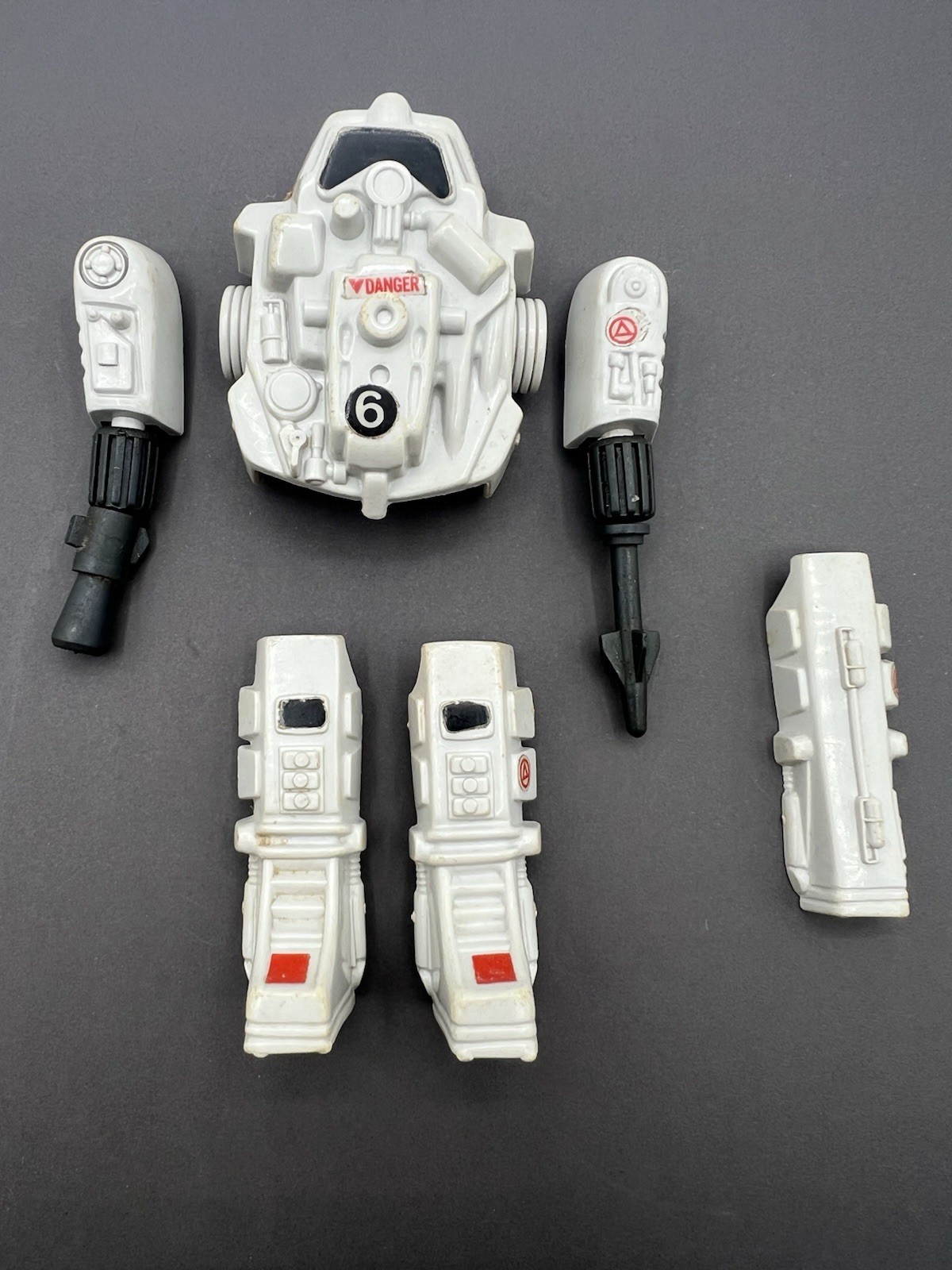 Vintage 1983 G.I. Joe S.N.A.K.E. Battle Armor Parts