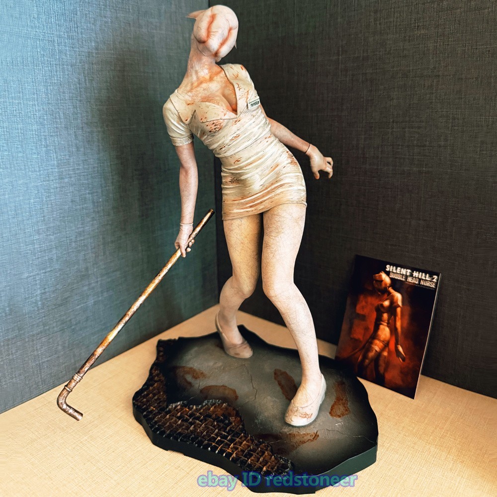 Gecco Silent Hill 2 BUBBLE HEAO Nurse Statue 1/6 Figure Model Collection