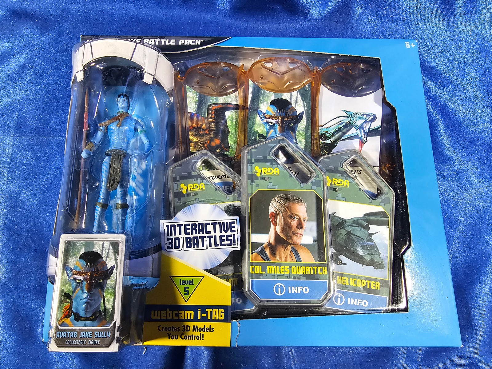 Avatar Jake Sully Interactive Battle Pack Webcam i-TAG Mattel 2009 – NEW