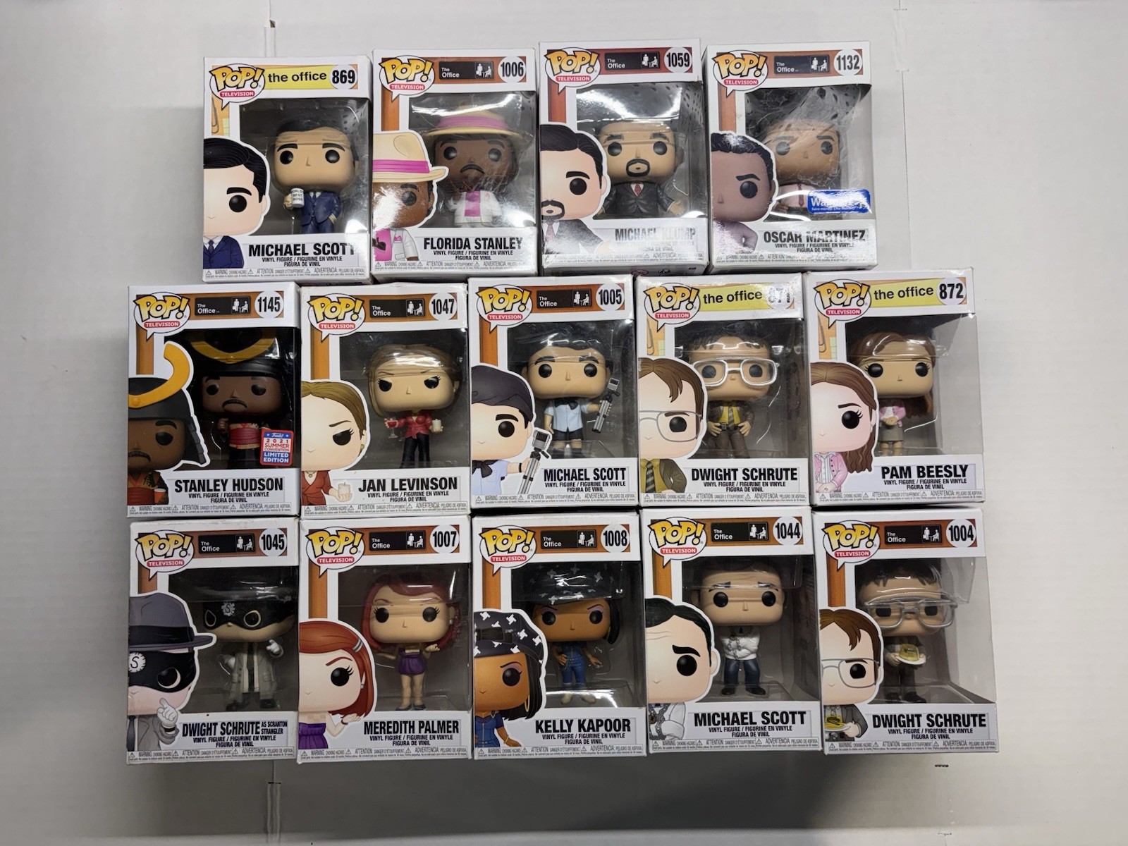 Funko Pop! The Office Lot (14 Funkos) (Micheal, Dwight, Pam, Stanley, Kelly, ++)