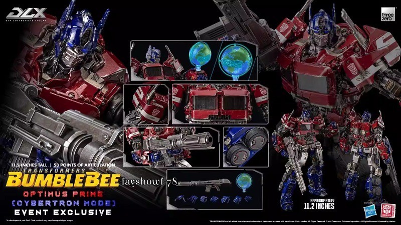 Threezero Bumblebee Movie DLX OP Action Figure 12&Prime; Collection LED Model Toy Gift