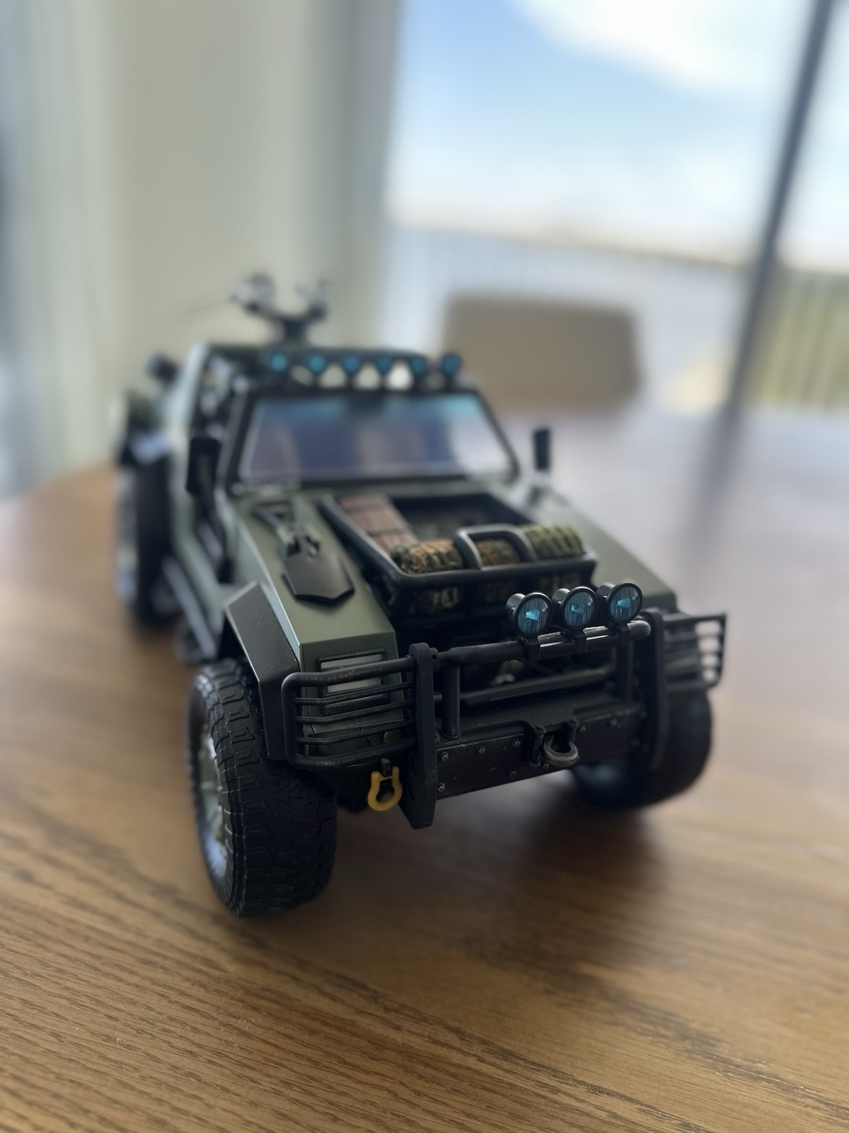 GI Joe Classified Vamp Vehicle Only With Modified Grid Iron Parts