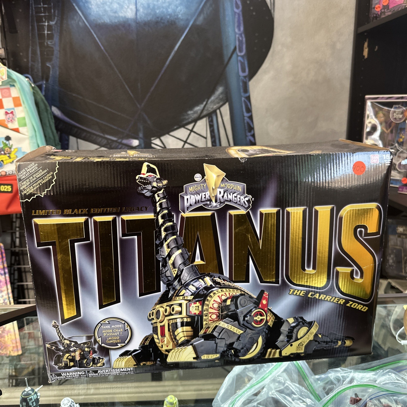 Bandai Mighty Morphin Power Rangers Legacy Titanus Action Figure (97851)
