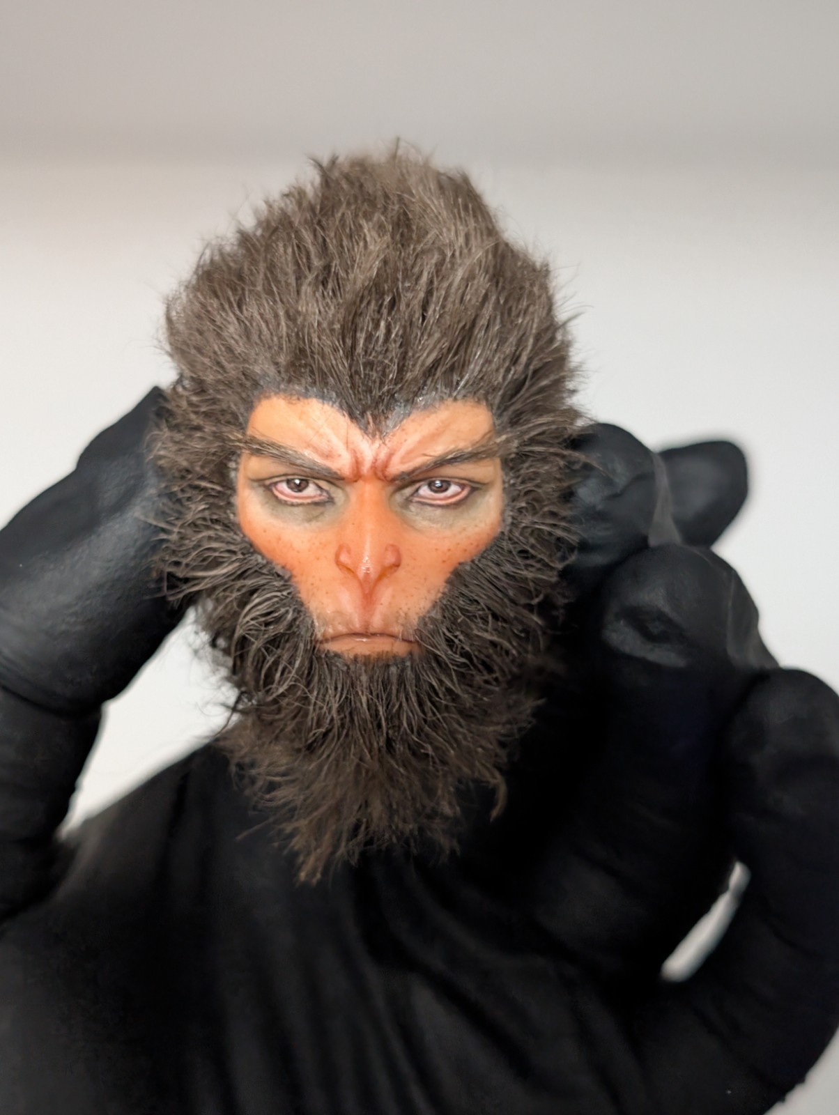 Custom 1/6 scale Sun Wukong Monkey King Headsculpt – US Seller (Just Head Shown)