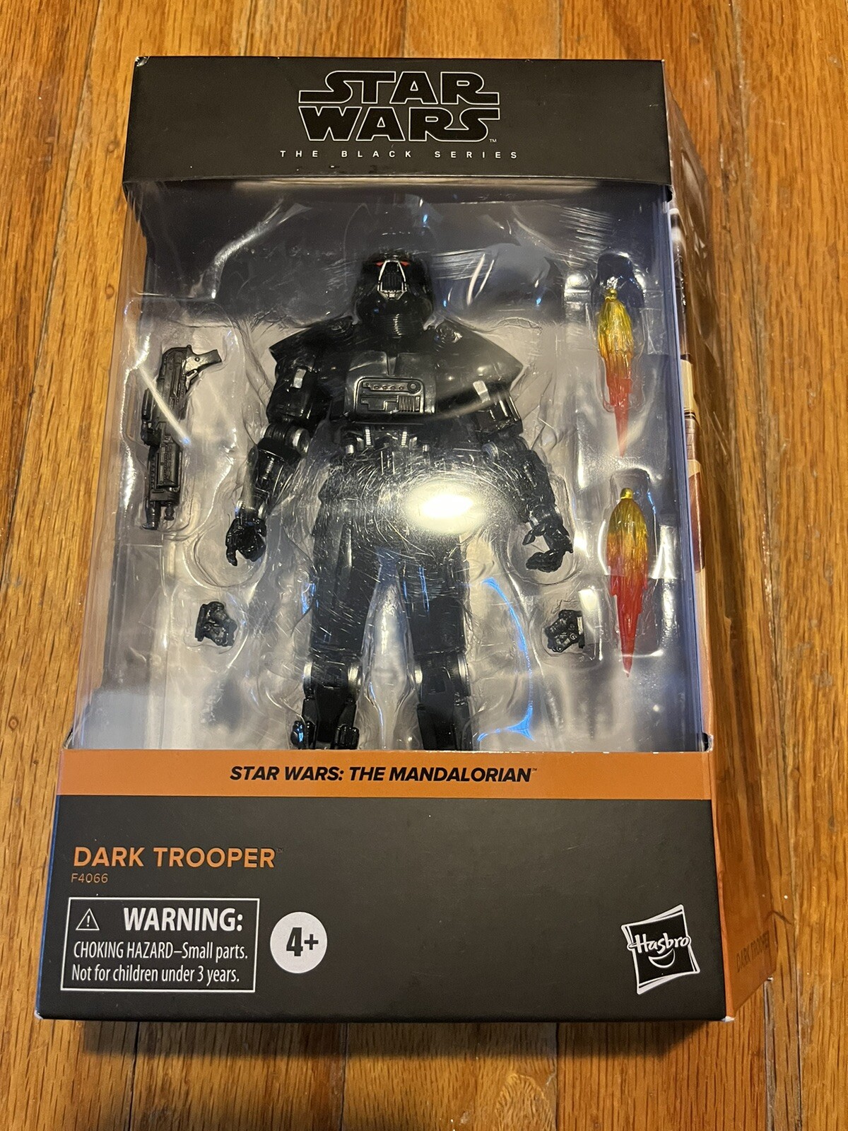 Hasbro Star Wars The Black Series Dark Trooper Action Figure – Black