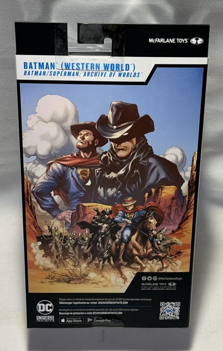 Mcfarlane DC Multiverse * Cowboy Batman (Western World) * 7&Prime; Action Figure