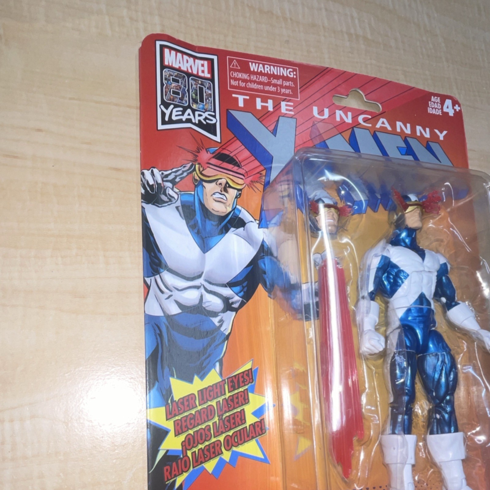 Marvel The Uncanny X-Men Cyclops Action Figure 80 Years E6101/E5296 Boxed