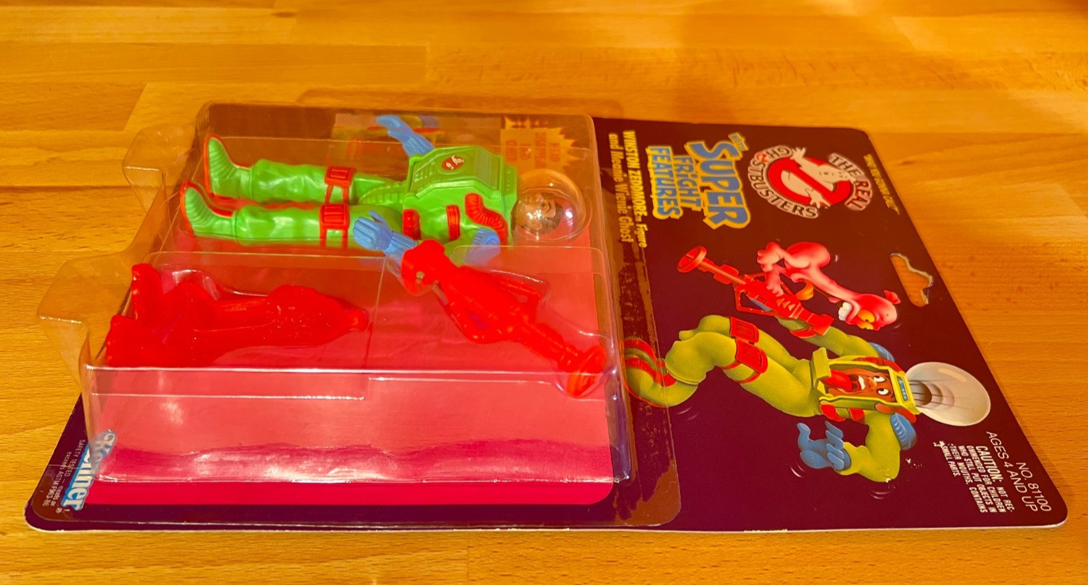 1986 Real Ghostbusters Winston Zeddmore Meanie Wenie Ghost Super Fright Features