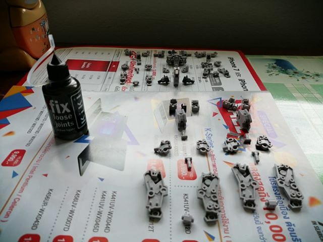 2 Bottles fix loose joints action figures by KiKi official