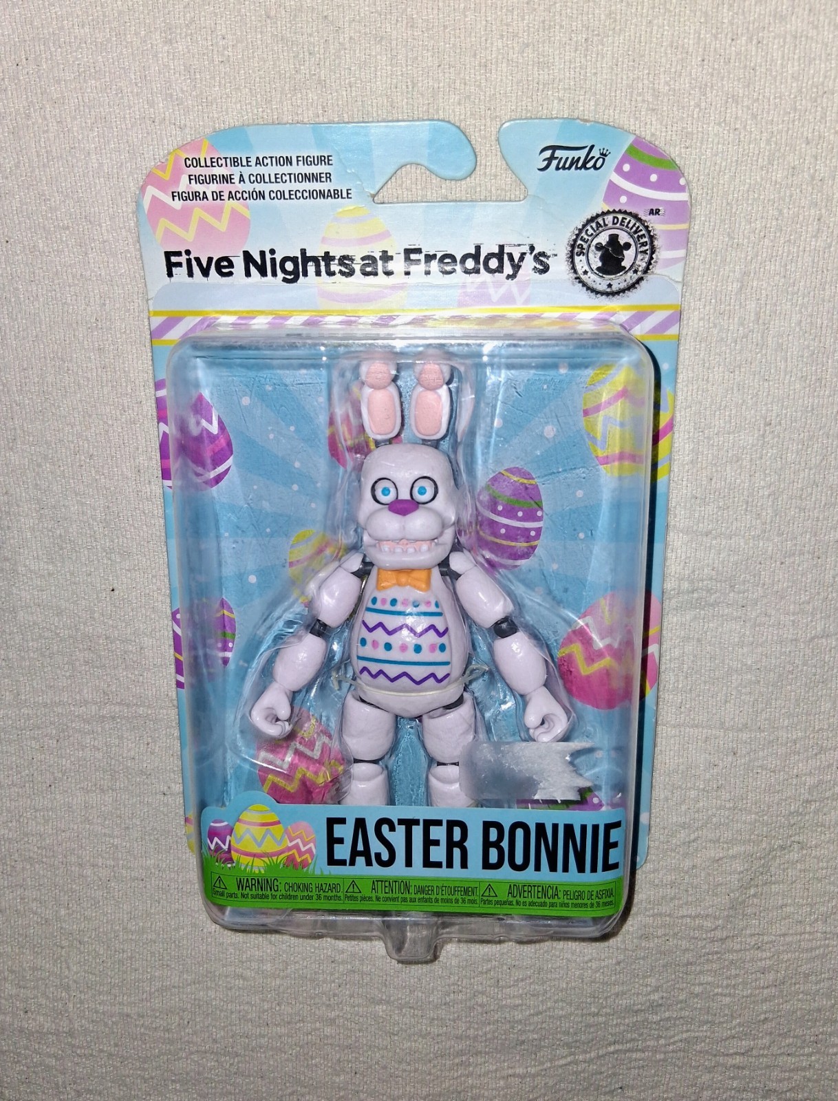 Funko FNAF Five Nights At Freddy’s Easter Bonnie Walmart Exclusive Figure NEW