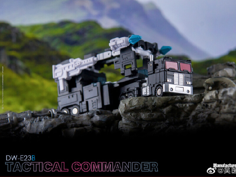 DR. WU DW-E23 Tactical Commander MINI Magnus E23T/E23D/E23B/E23P 6cm Figure