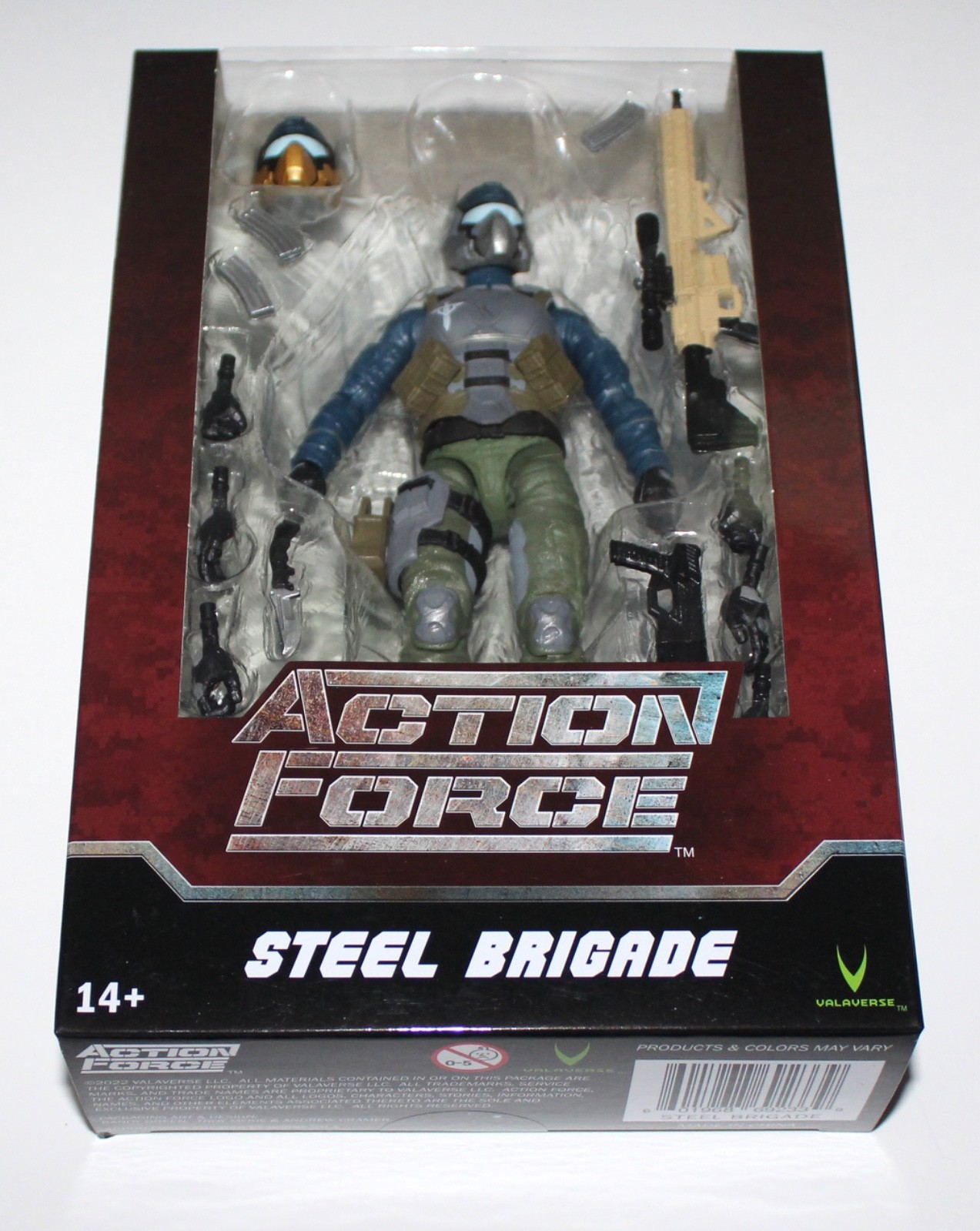 STEEL BRIGADE Female Action Figure VALAVERSE ACTION FORCE 03-04 6&Prime; Scale 1/12